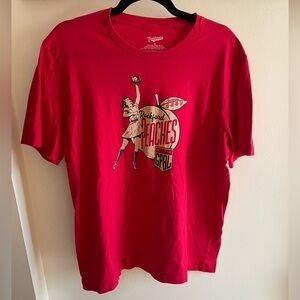 Red Rockford Peaches Graphic T-Shirt